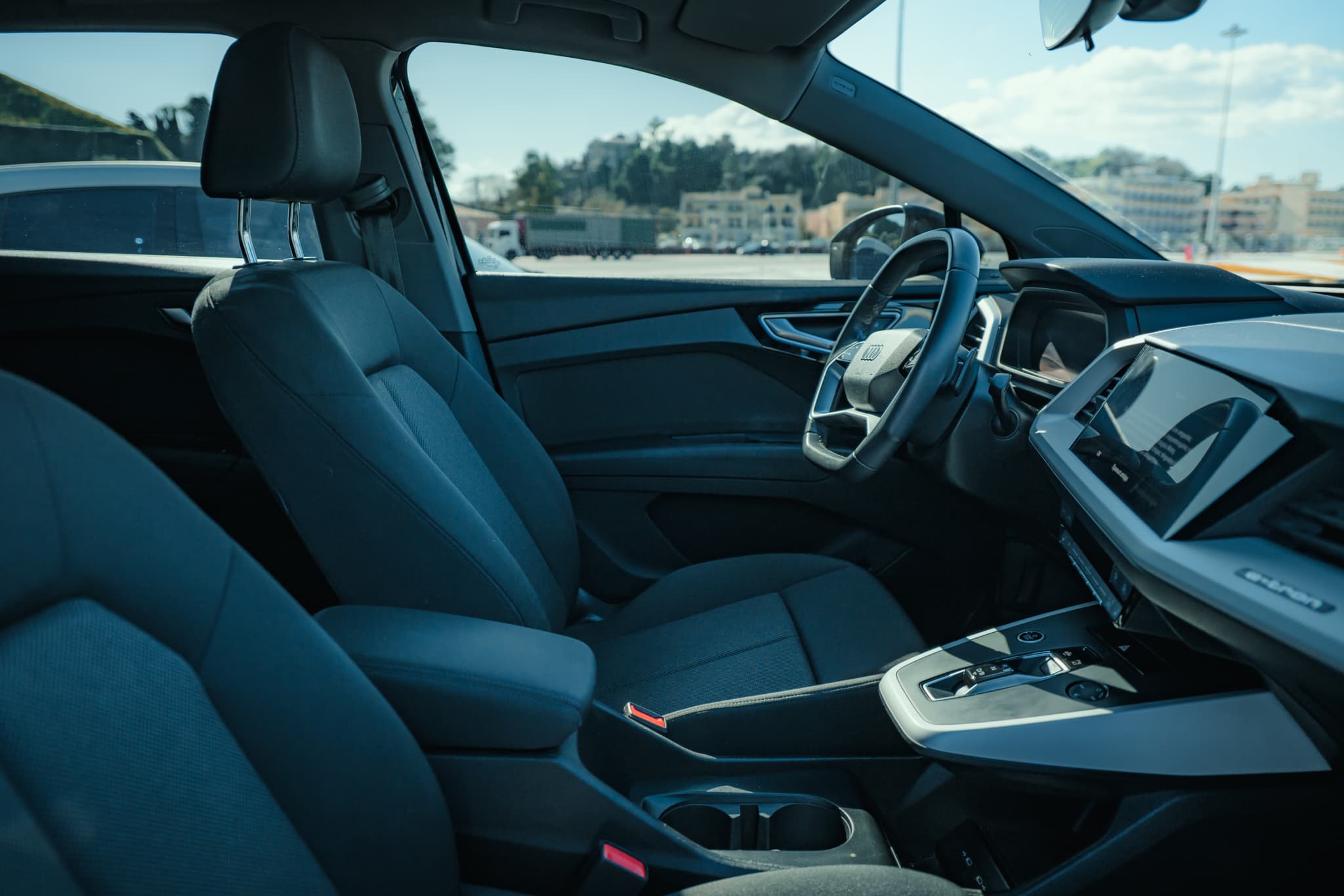 Audi Q4 interior dashboard