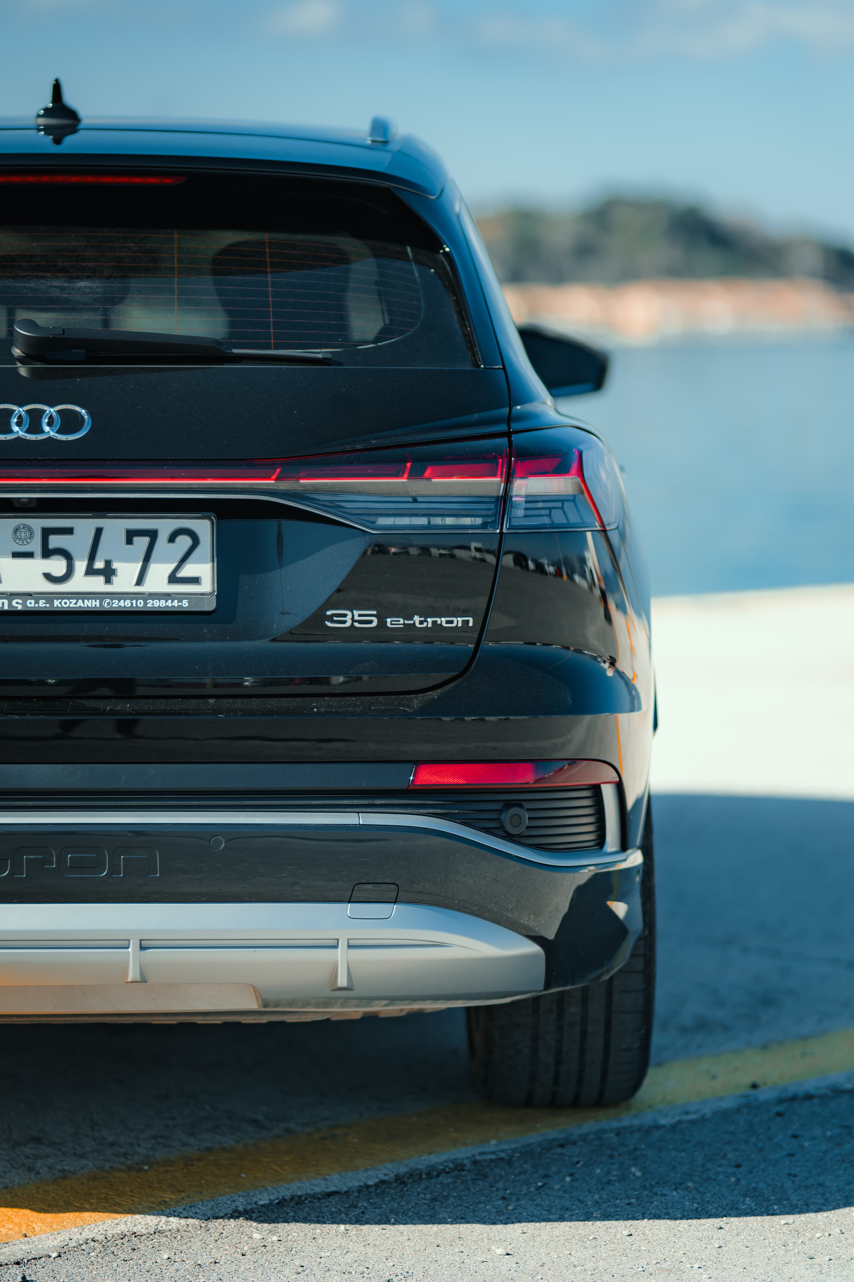 Audi Q4 side profile