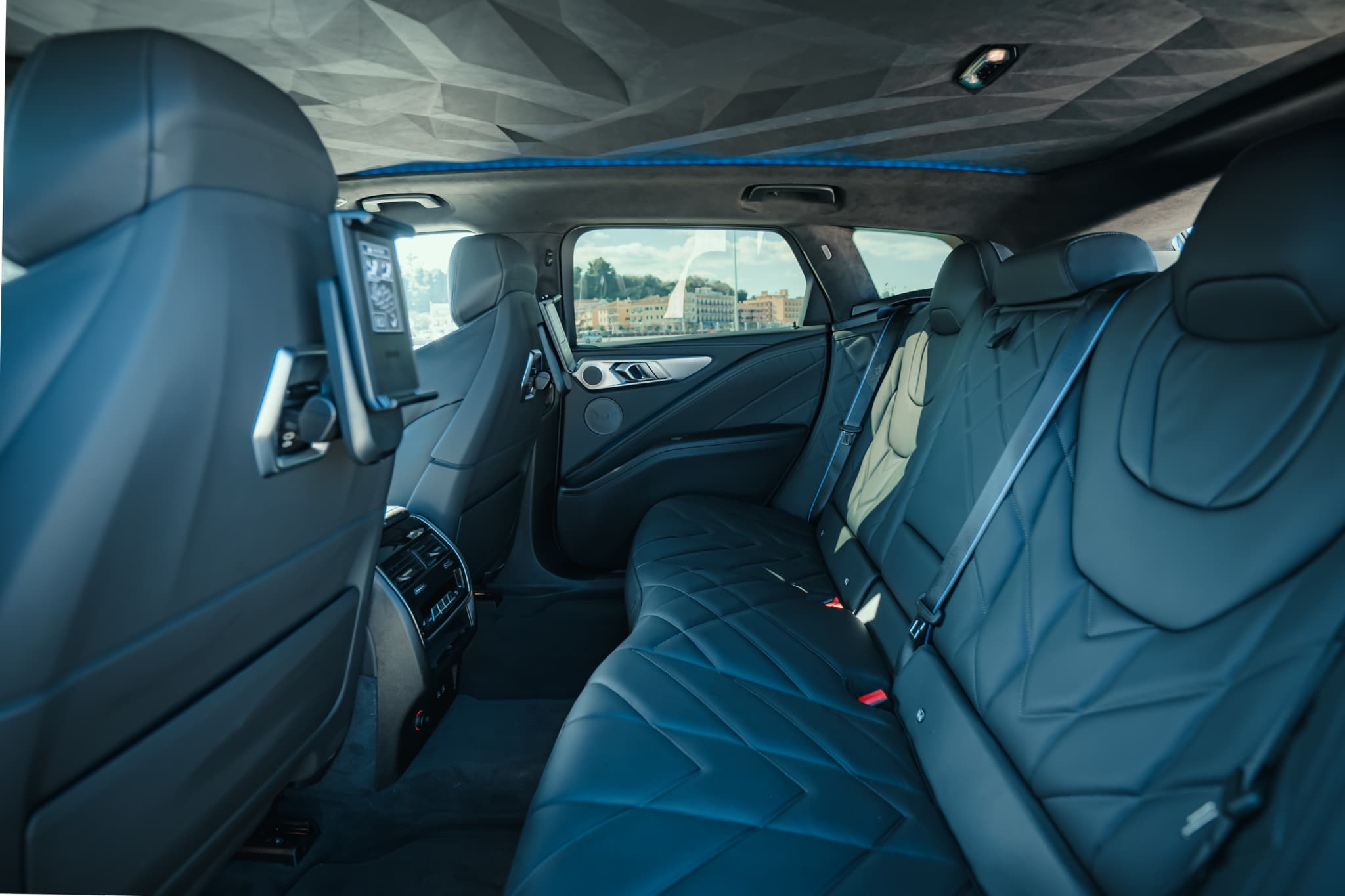 BMW XM rear seating
