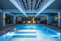 Indoor Pool - Villa Athos